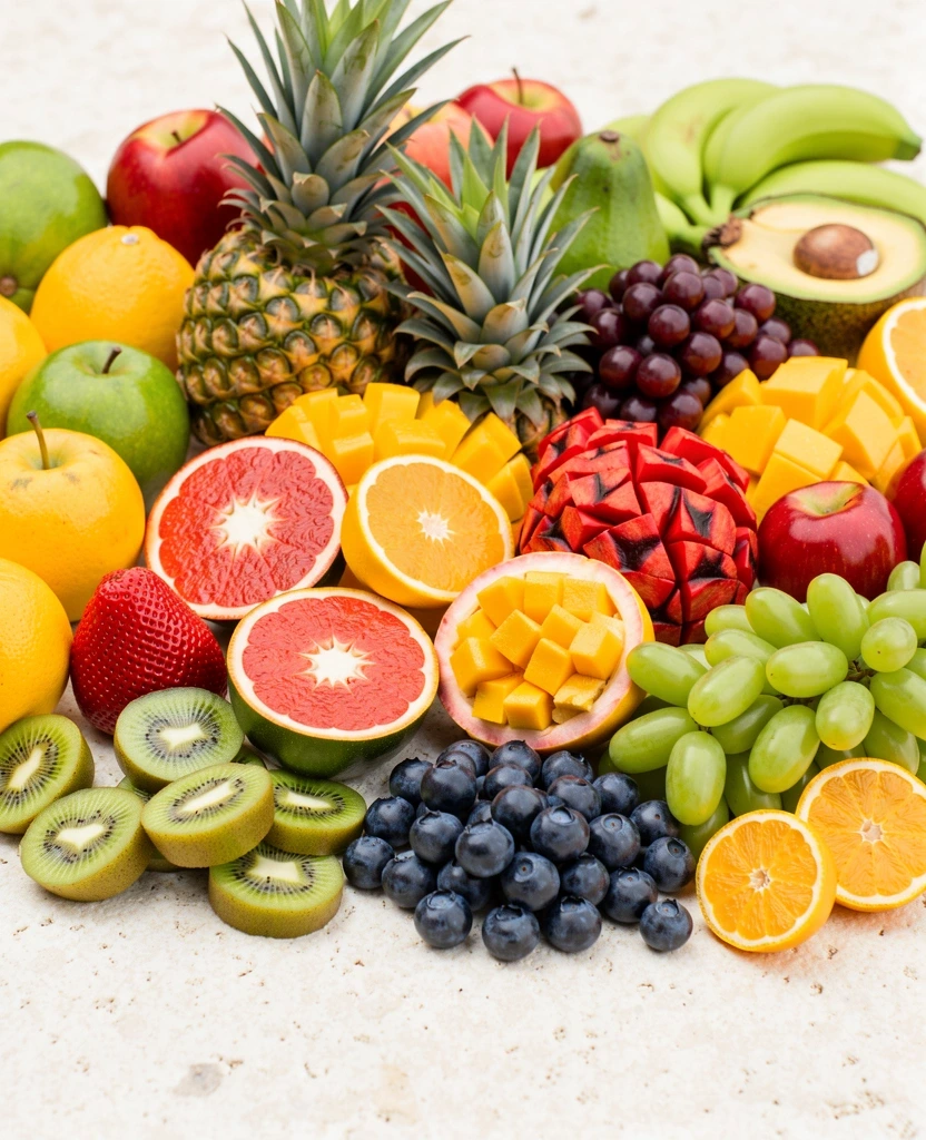 Ingredientes naturales y frescos para una nutrición balanceada